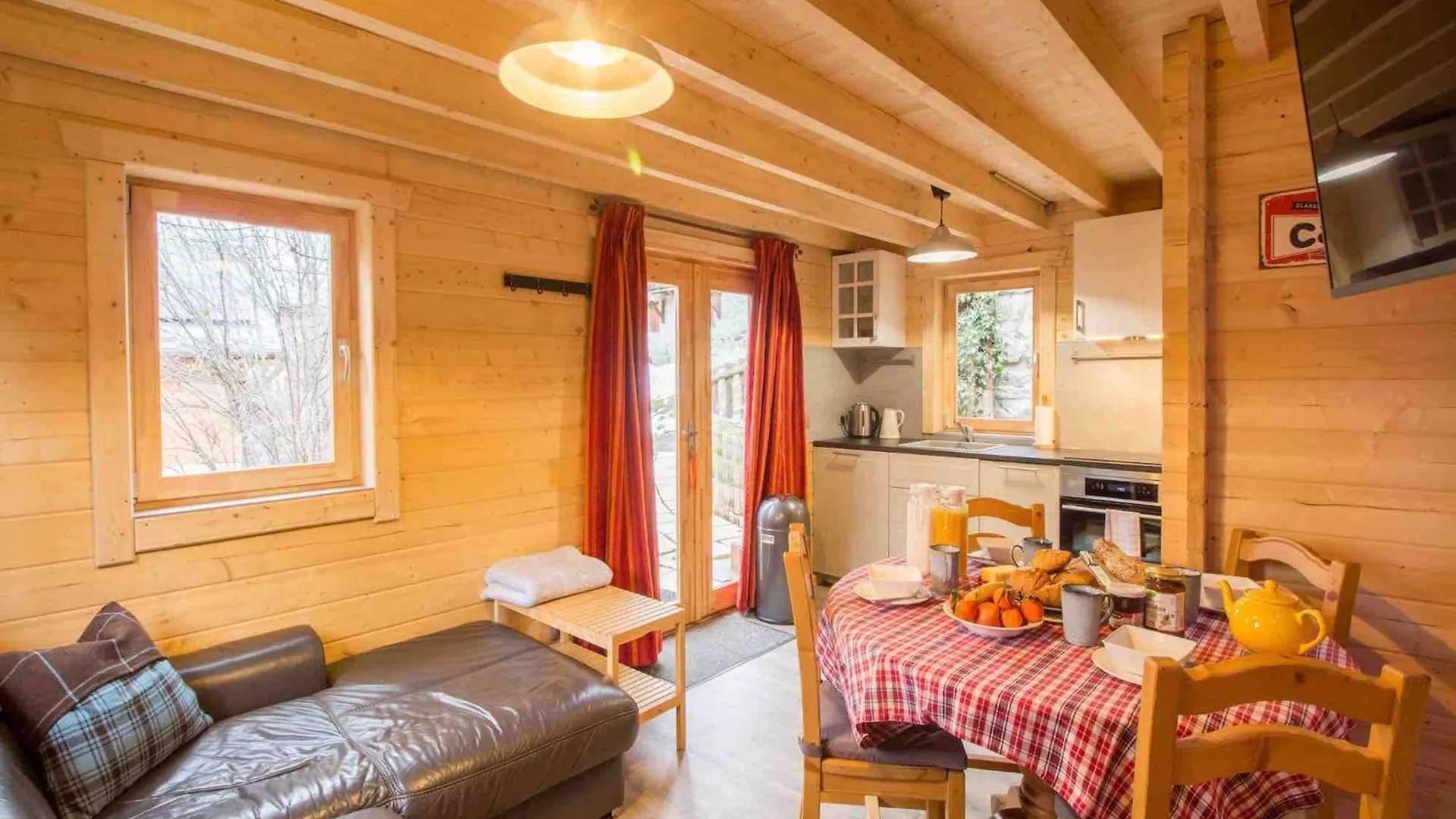 Horská chata Nordic Lodge Peisey-Nancroix Francie